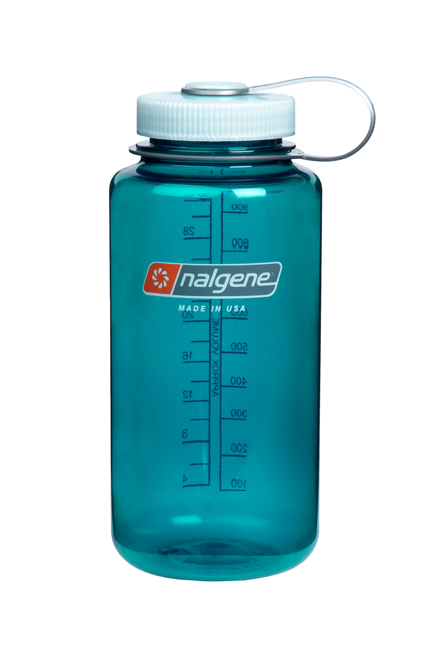 Nalgene Bottle: 32 oz. Wide Mouth; Made in the USA; BPA Free; Dishwasher Safe; Built to Last; Leak-Proof