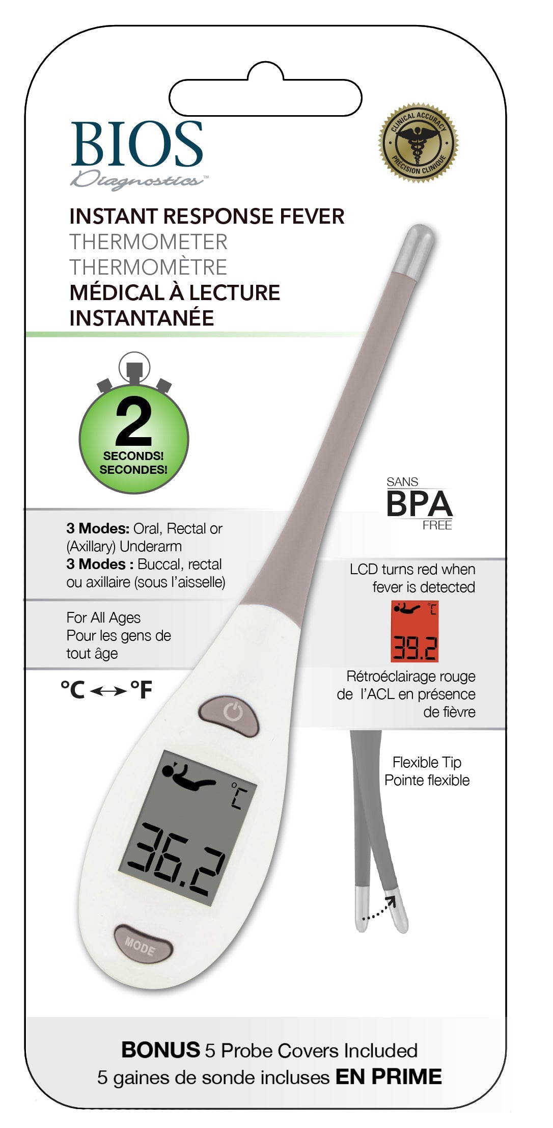 2 Second Fever Thermometer