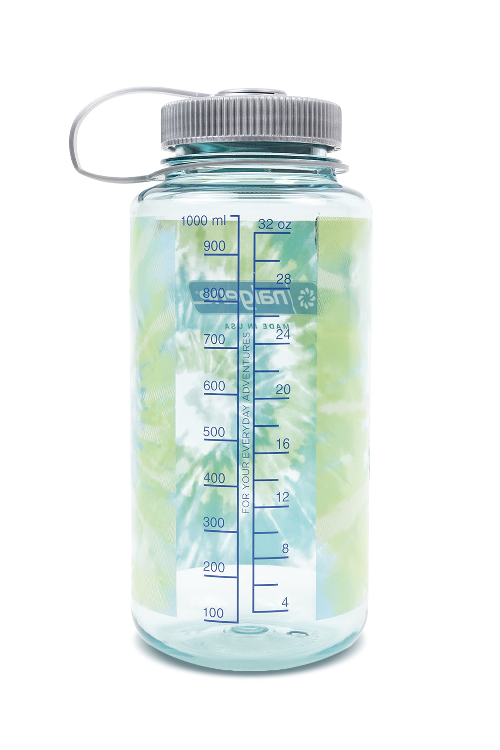 Nalgene 32oz Wide Mouth Seaforam with Platinum Tie-Dye