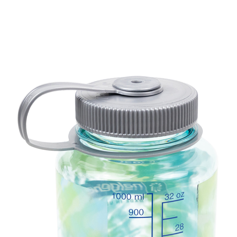 Nalgene 32oz Wide Mouth Seaforam with Platinum Tie-Dye