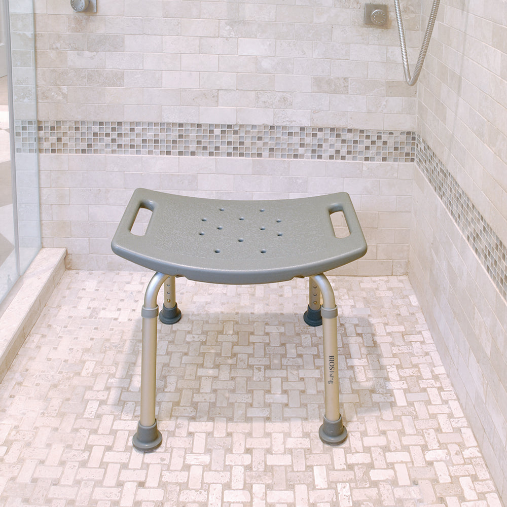59002 Adjustable Bath Bench in Shower Stall