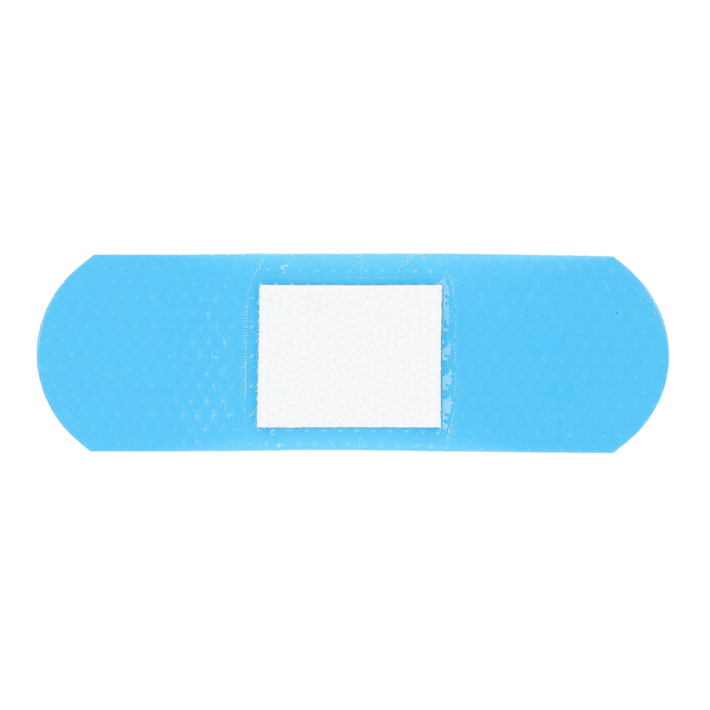 Blue Metal Detectable Plastic Bandages Back Image