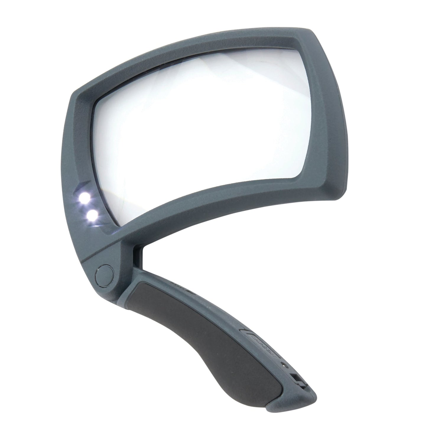 Back side of the Carson Optical Lighted Magnifold Magnifier