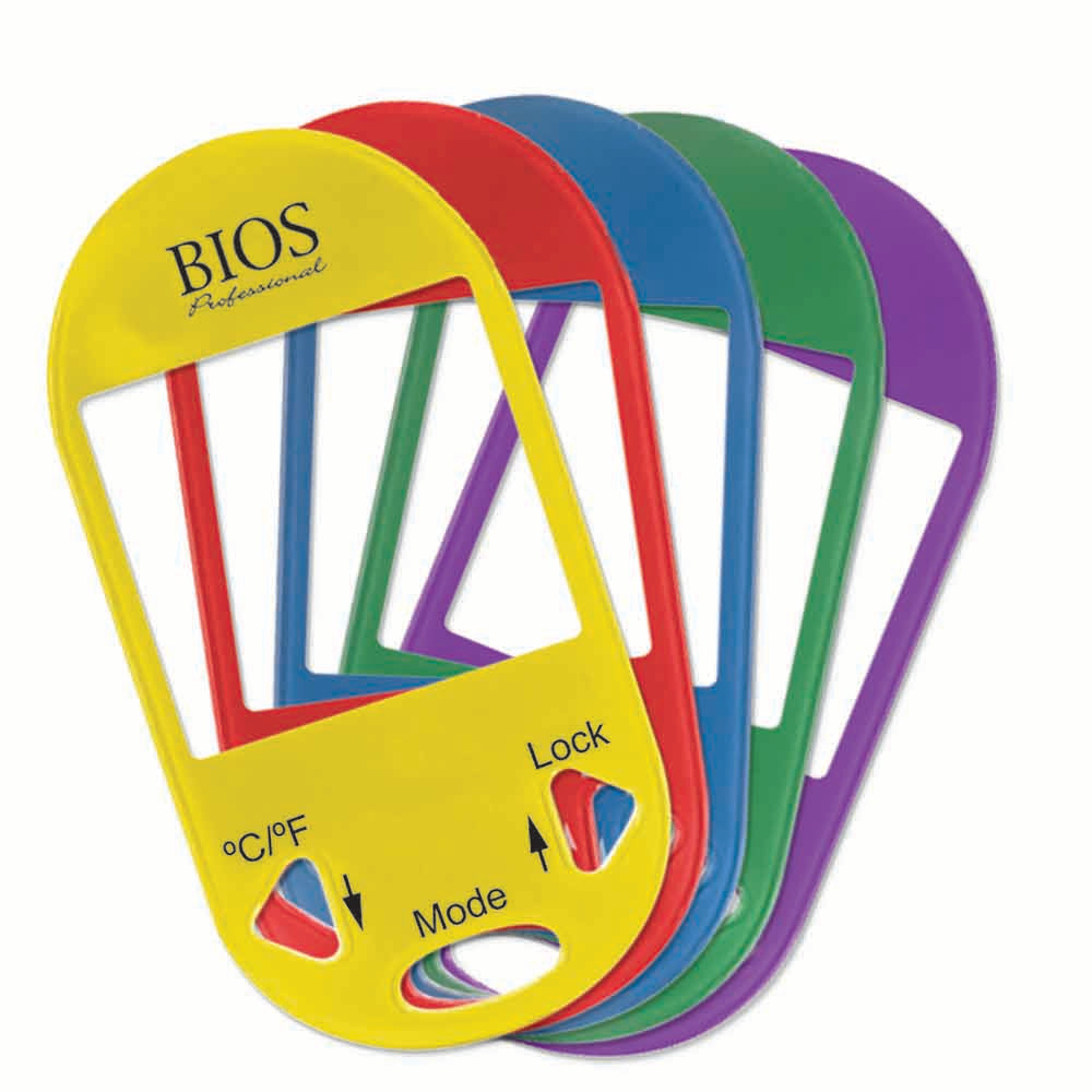 5 different coloured face plates to avoid cross contamination