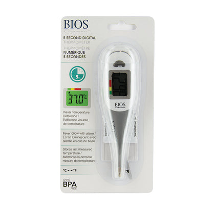 5 Second, Thermometer with Fever Glow