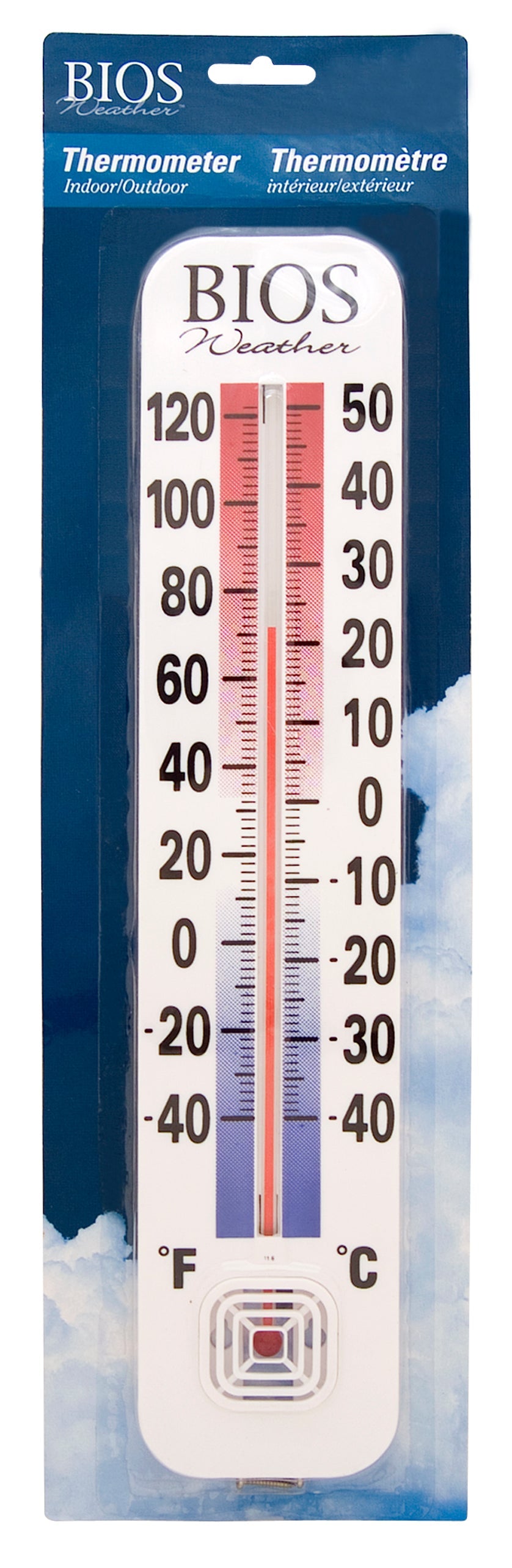 Jumbo Wall Thermometer in packaging