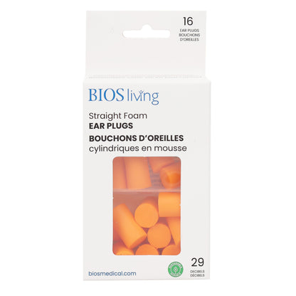 ear plugs in a packaging