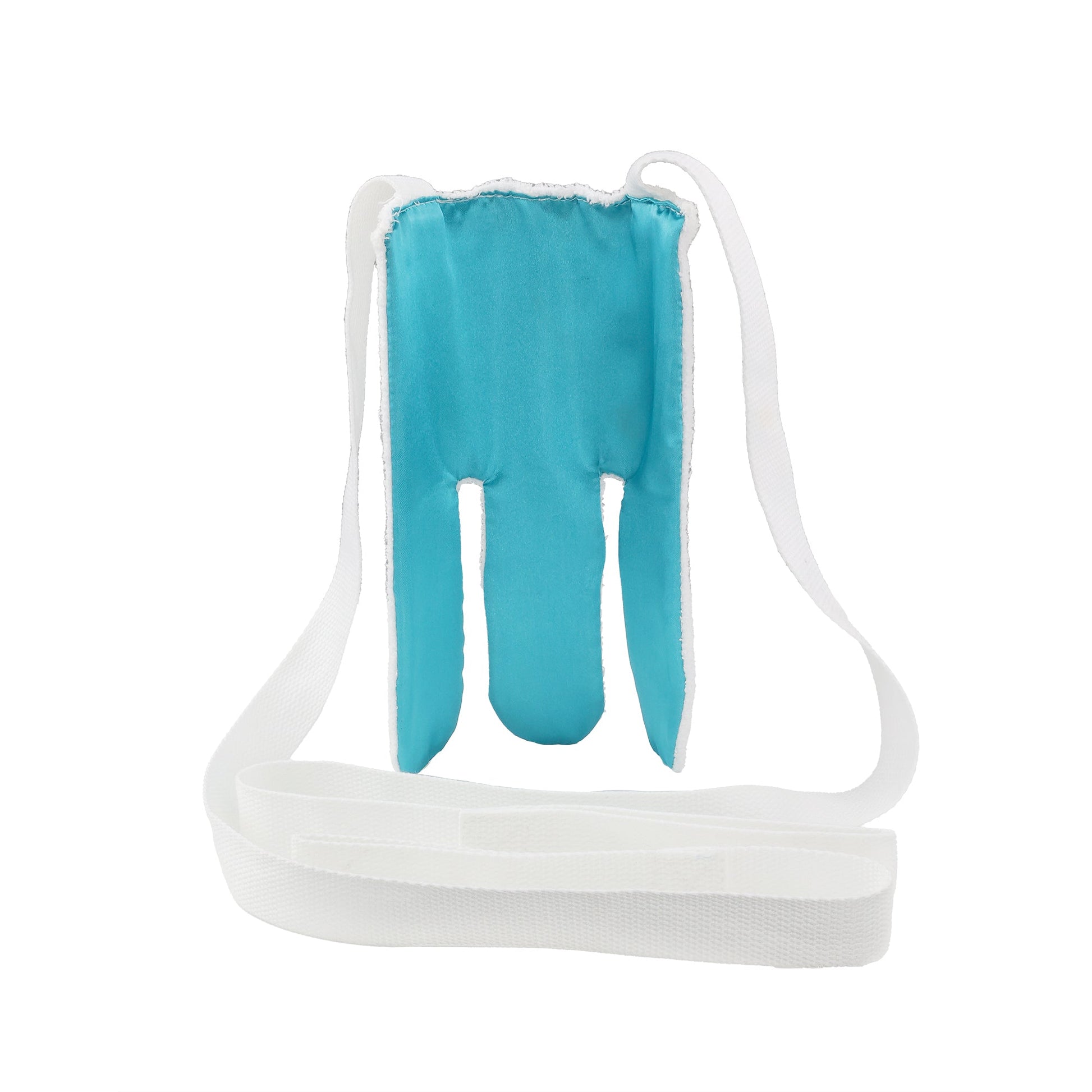 inside view of the terry cloth sock aid
