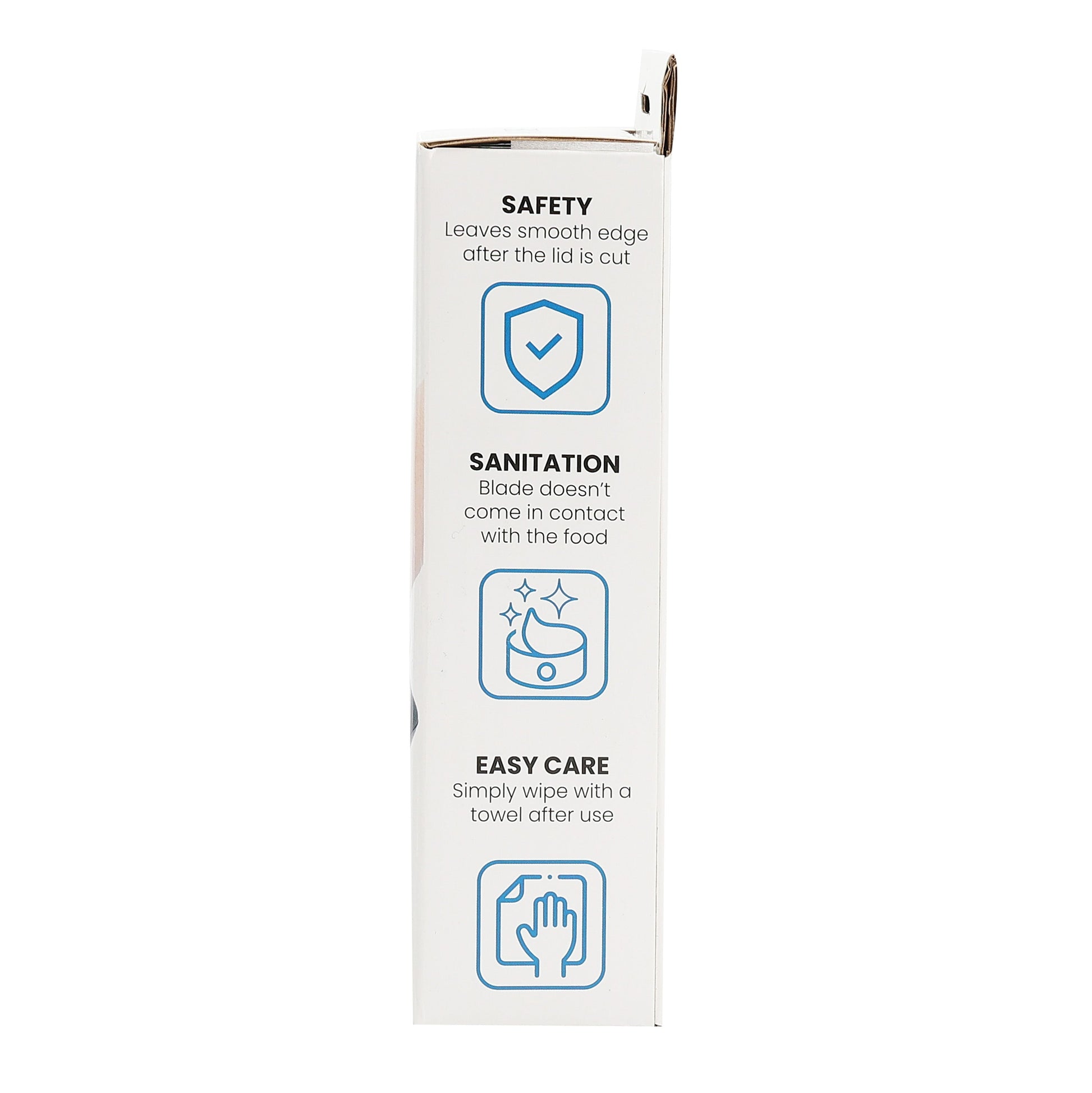 Easy Touch Can Opener Side Packaging Image