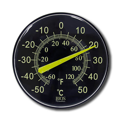 TR608 12" / 30 cm Neon Dial Weather Thermometer Face